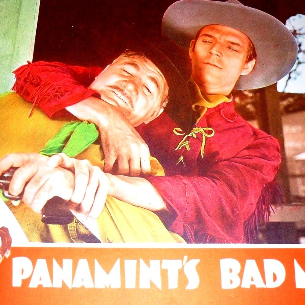 Vintage 1938 Panamints Bad Man Lobby Card Smith Ballew Guaranteed Western Movie